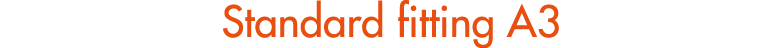 Standard fitting A3
