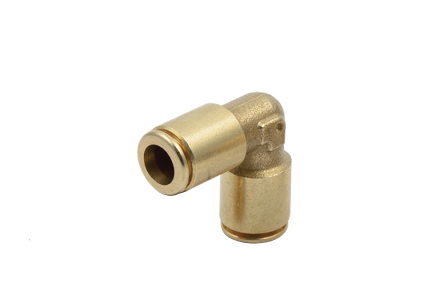 Automatic fittings in unleaded brass Series F-NSF, tubes from Ø 4 to 10 mm, threads from M5 to 1/2”
